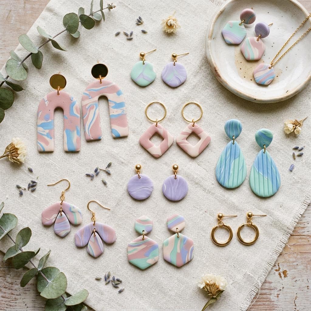 How to Make Polymer Clay Earrings: A Complete Guide