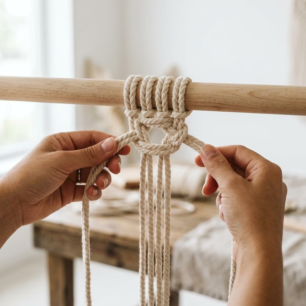 Step 2: Master the Square Knot