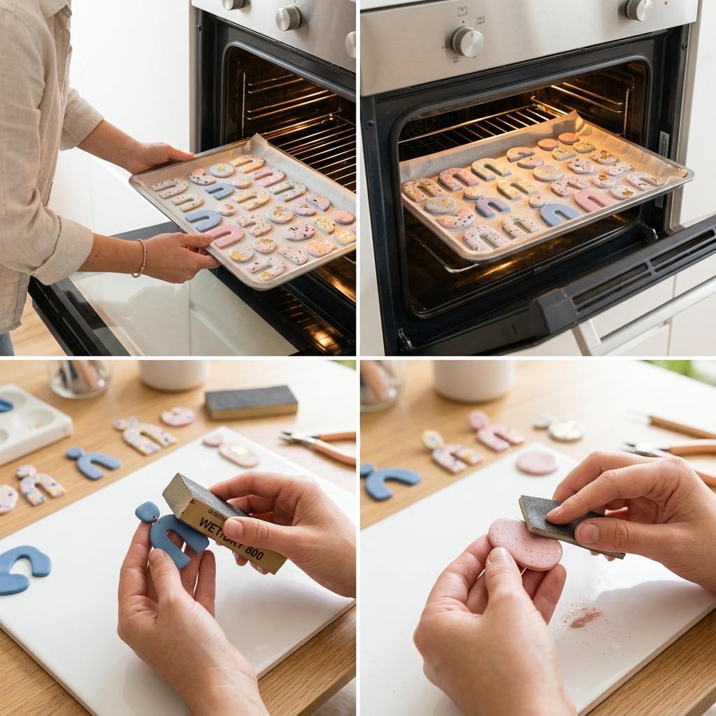 Step 3: Bake and Sand
