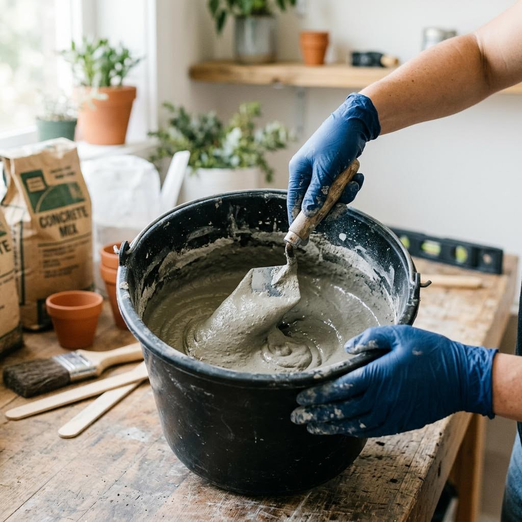 Step 2: Mix the Concrete