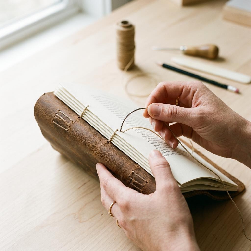 Step 4: Stitch the Journal Together