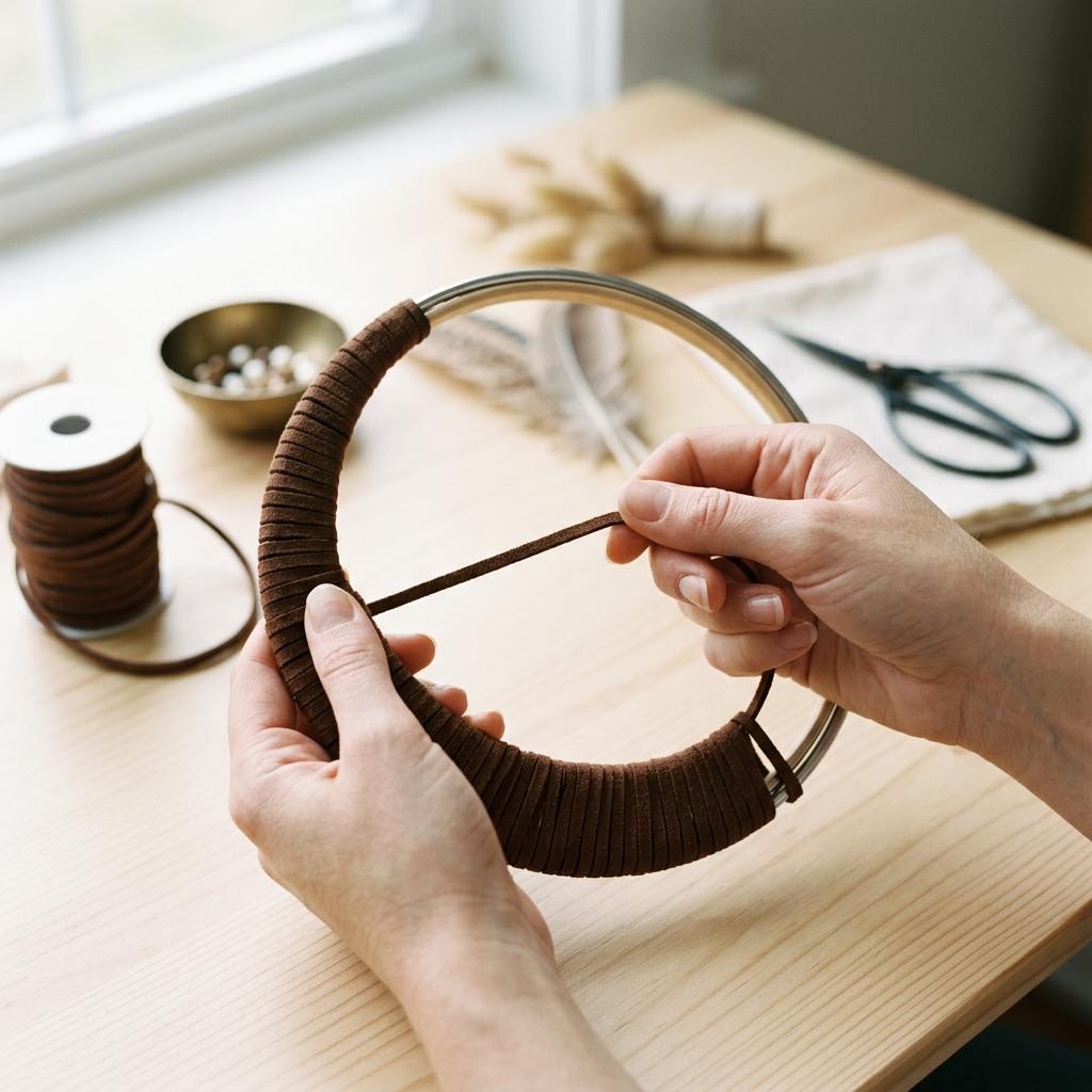 Step 1: Wrapping the Hoop