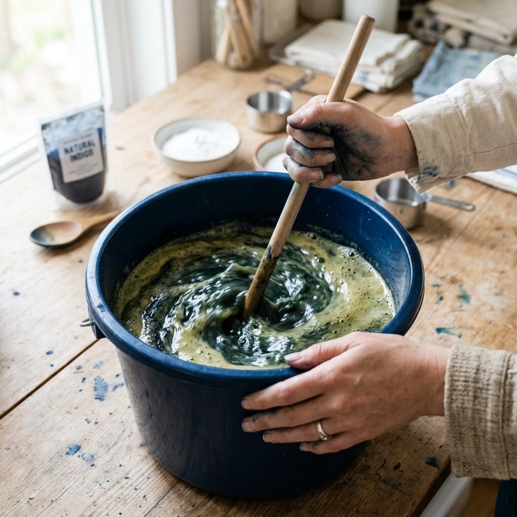 Step 1: Preparing the Indigo Vat