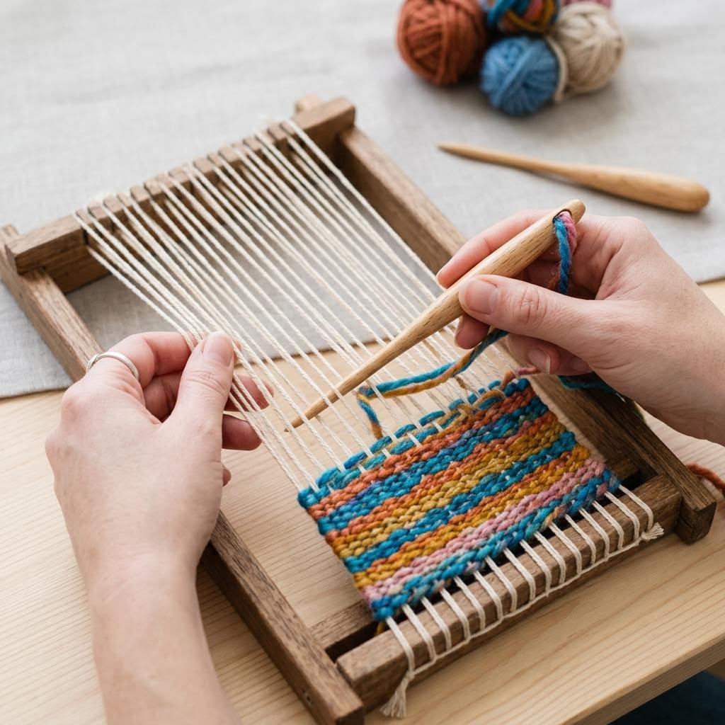 Step 3: The Tabby Weave and Soumak Technique