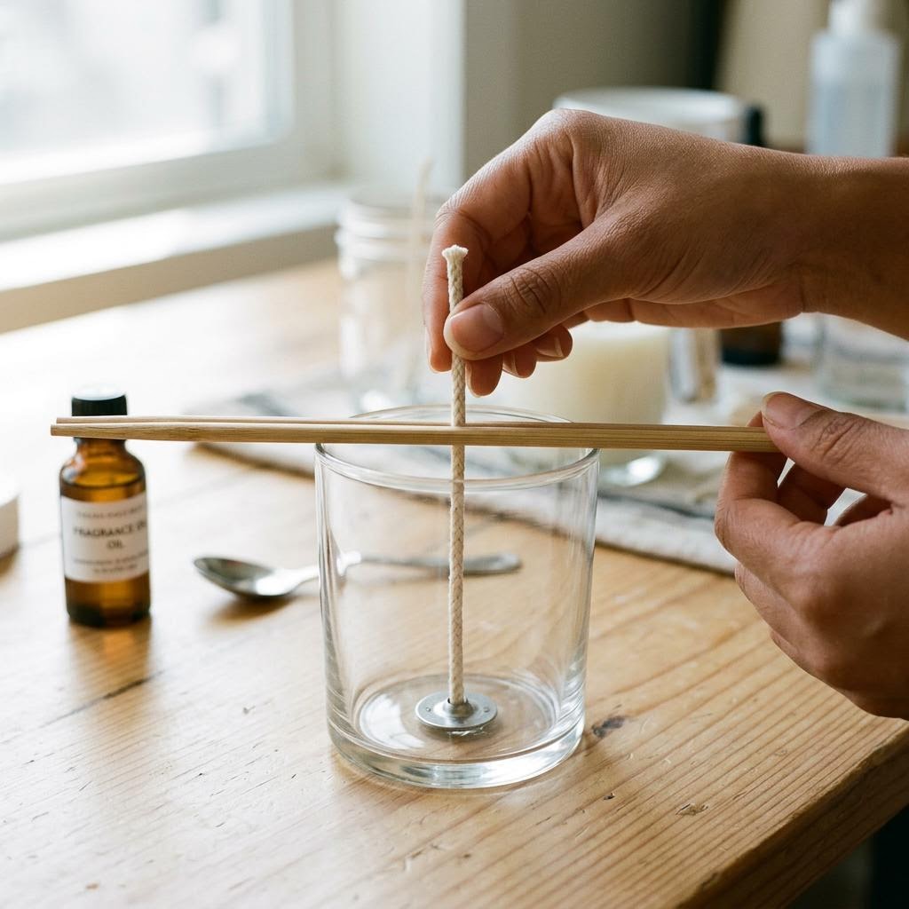 Step 2: Prepare Your Jars and Wicks