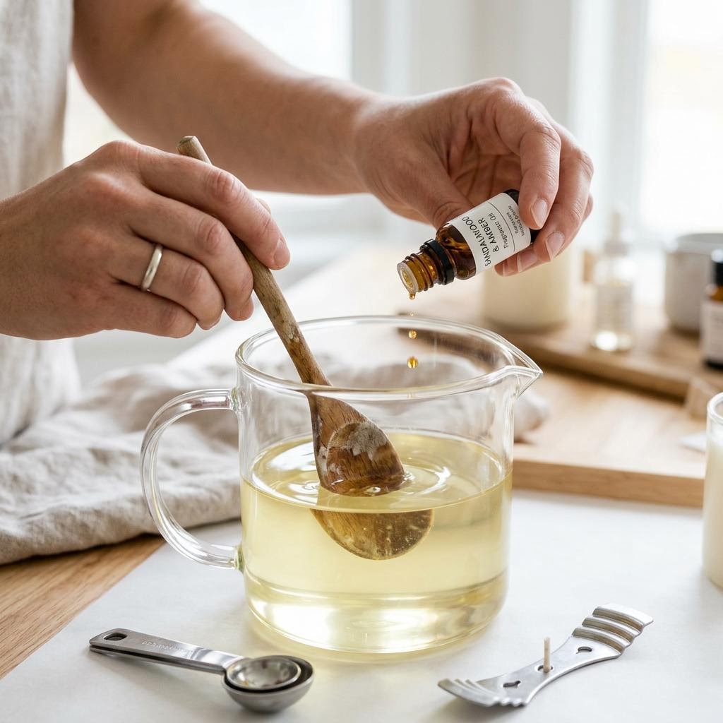 Step 3: Add Fragrance and Pour