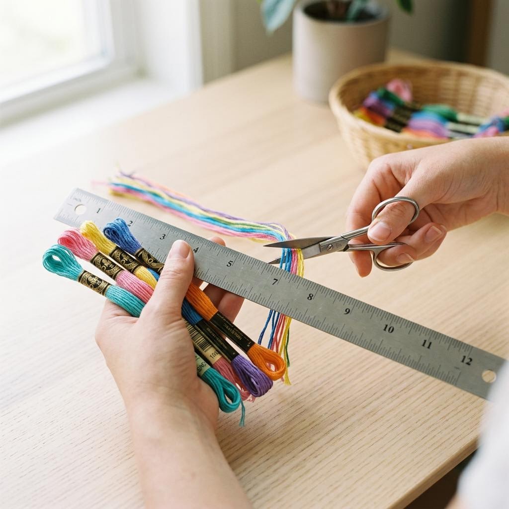 Step 1: Measure and Cut Your Floss