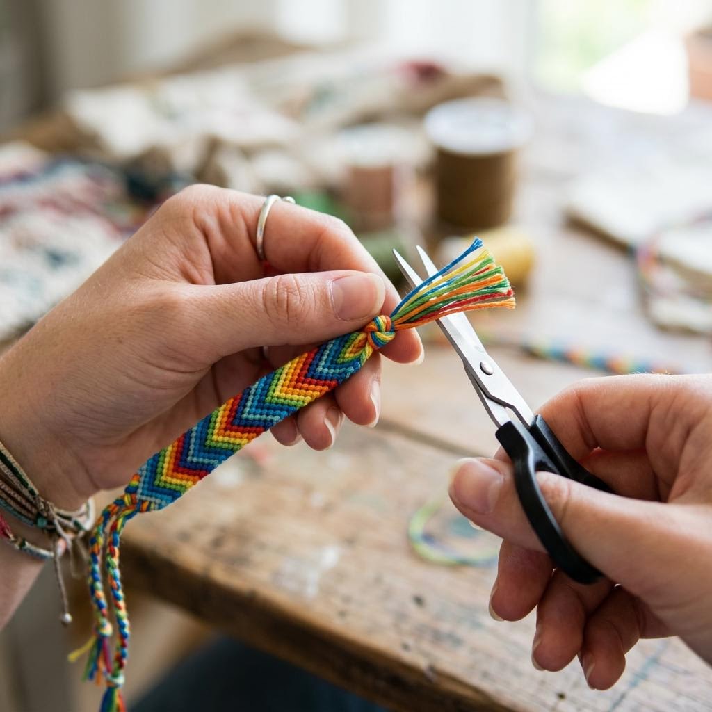 Step 4: Finishing and Tying Off